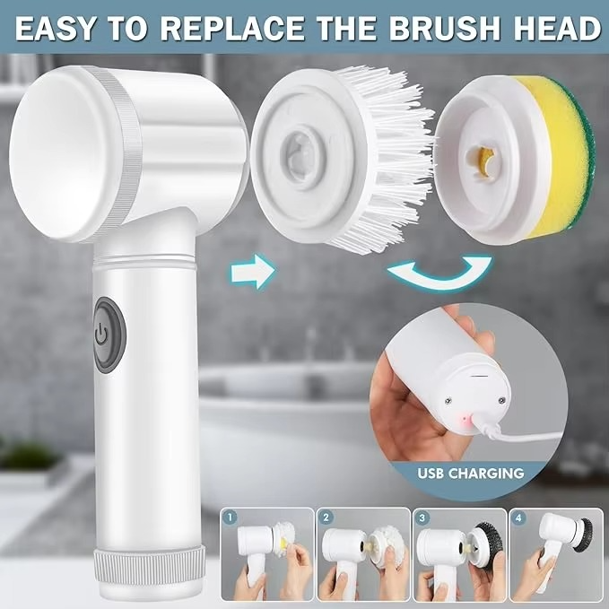 5-in-1 Electric Magic Cleaning Brush
