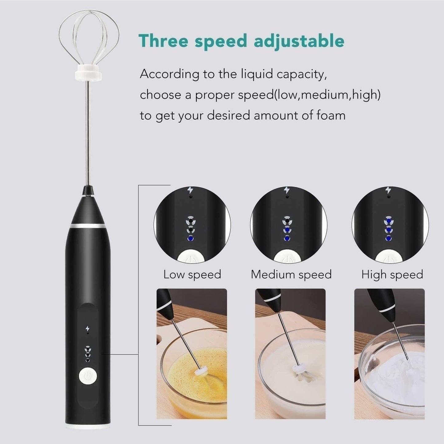 2 in 1 High Quality Coffee Beater and Egg Whisker