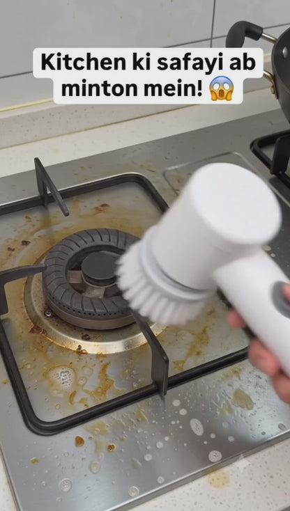 5-in-1 Electric Magic Cleaning Brush