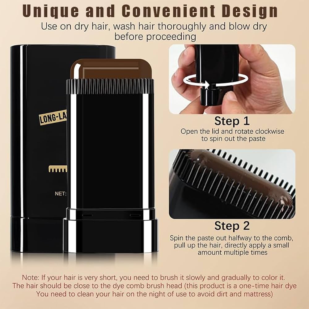 Hair Dye Comb | Ghar Baithay Salon Jesa Color — No Mess!