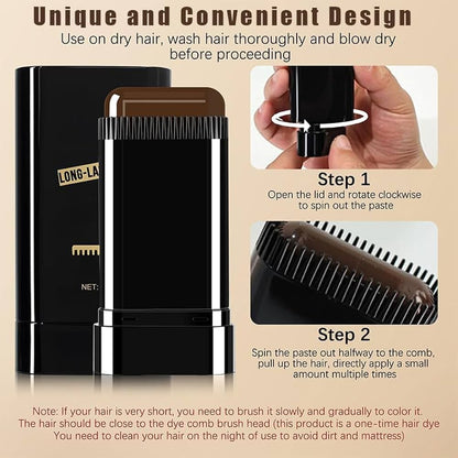 Hair Dye Comb | Ghar Baithay Salon Jesa Color — No Mess!